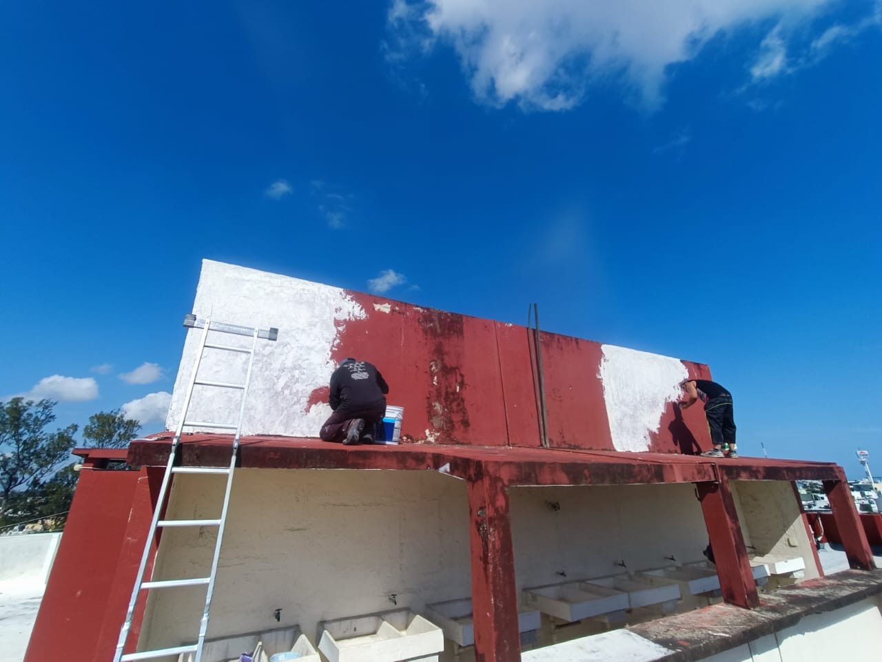 Trabajo realizado en tanque elevado