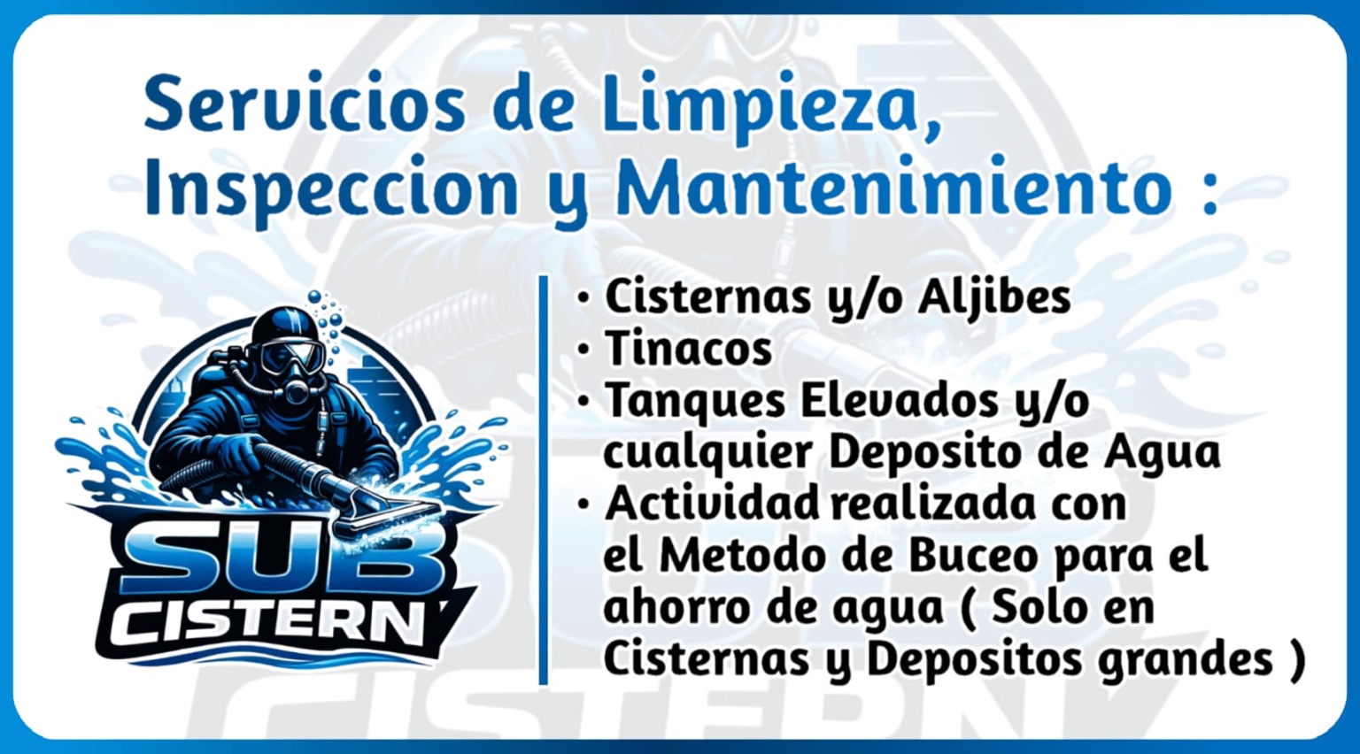 Subcistern - servicios de limpieza, inspección y mantenimiento